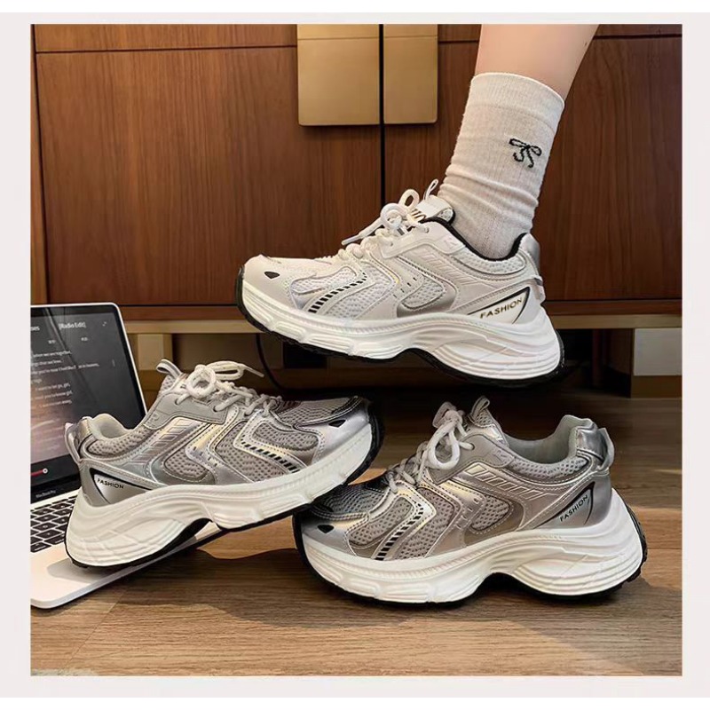 Summer Clothing Korea - 2026 Spring Women unky Dad Sneakers