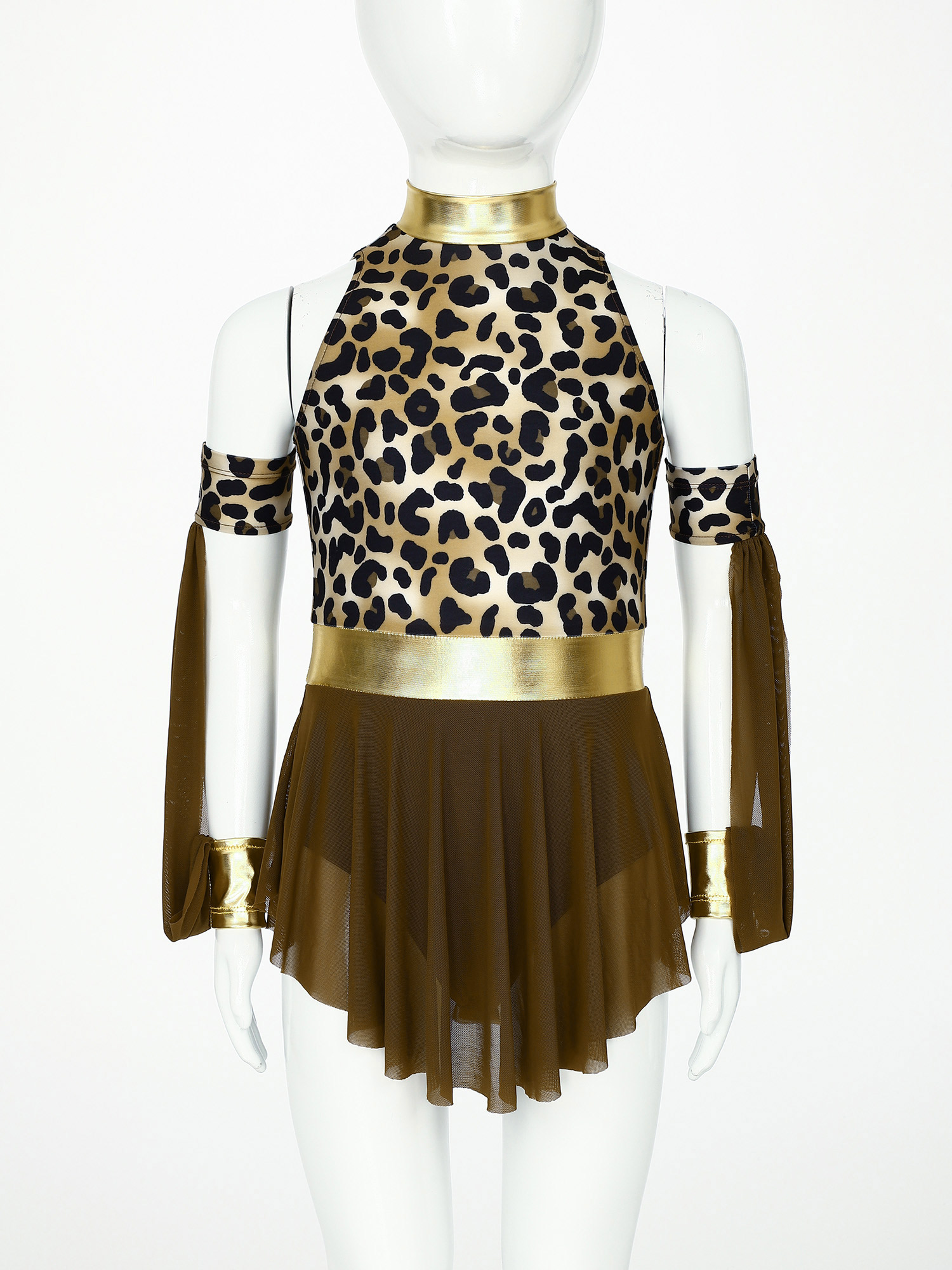 Kids Leopard Savage Caveman Cr - Summer Clothing Set For Girls avis et prix