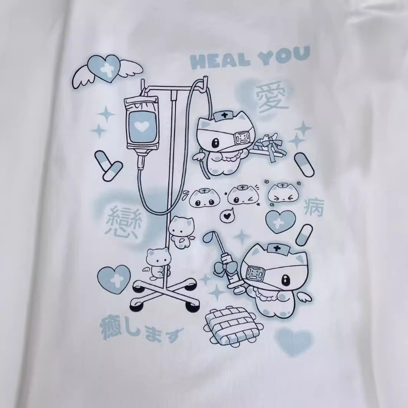 Anime Y2k Cartoon Kawaii Cat P - Summer Clothing Japan avis et prix