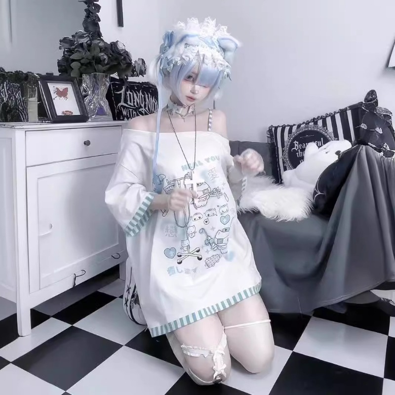 Anime Y2k Cartoon Kawaii Cat P - Summer Clothing Japan avis et prix