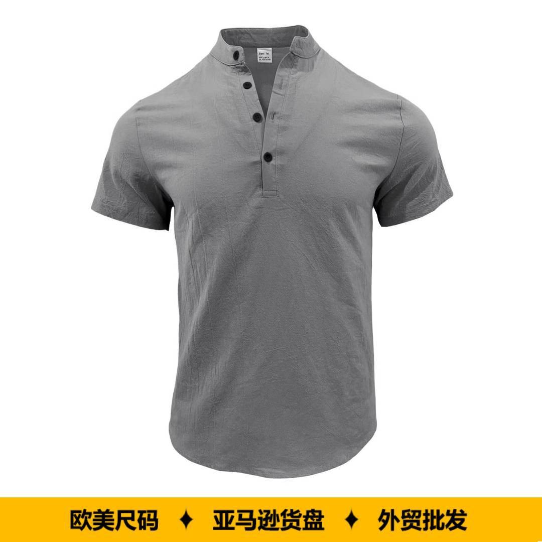 Men Shirt Mens Linen Loose Fit - Summer Clothing Linen avis et prix