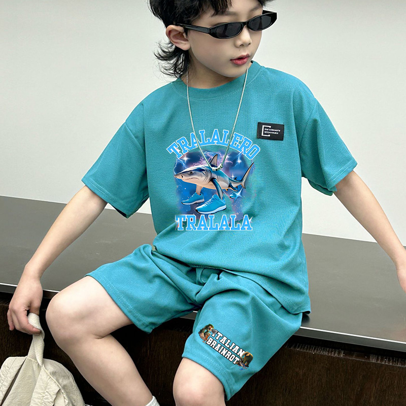 Italian Brainrot Children Hot  - Summer Clothing For Baby Boy avis et prix