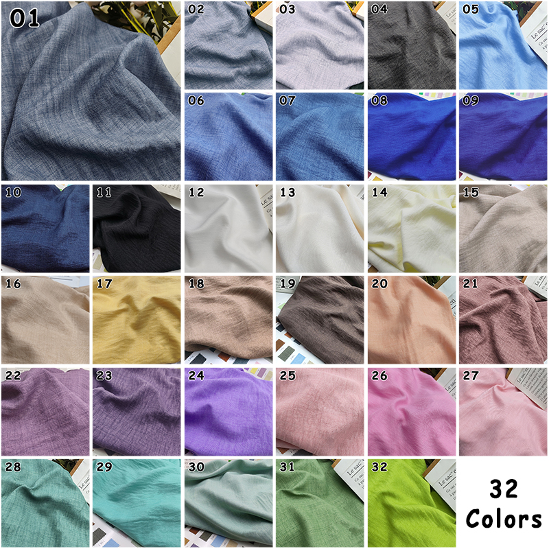 Slightly Wrinkled Soft Breatha - Summer Clothing Linen avis et prix