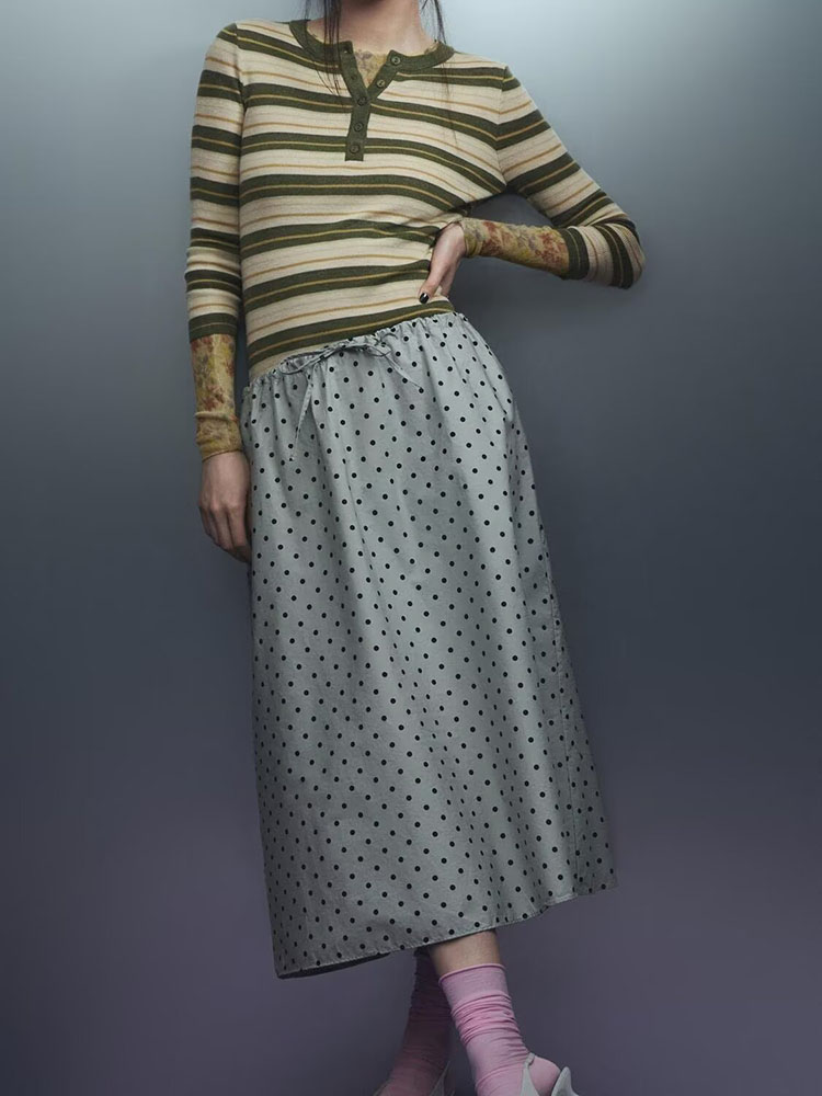 New Summer Women's Midi Skirt  - Summer Clothing Vintage avis et prix