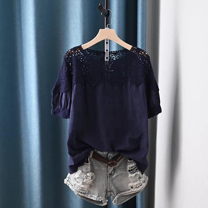 2026 Hollow Out Lace Patchwork - Summer Clothing Japan avis et prix