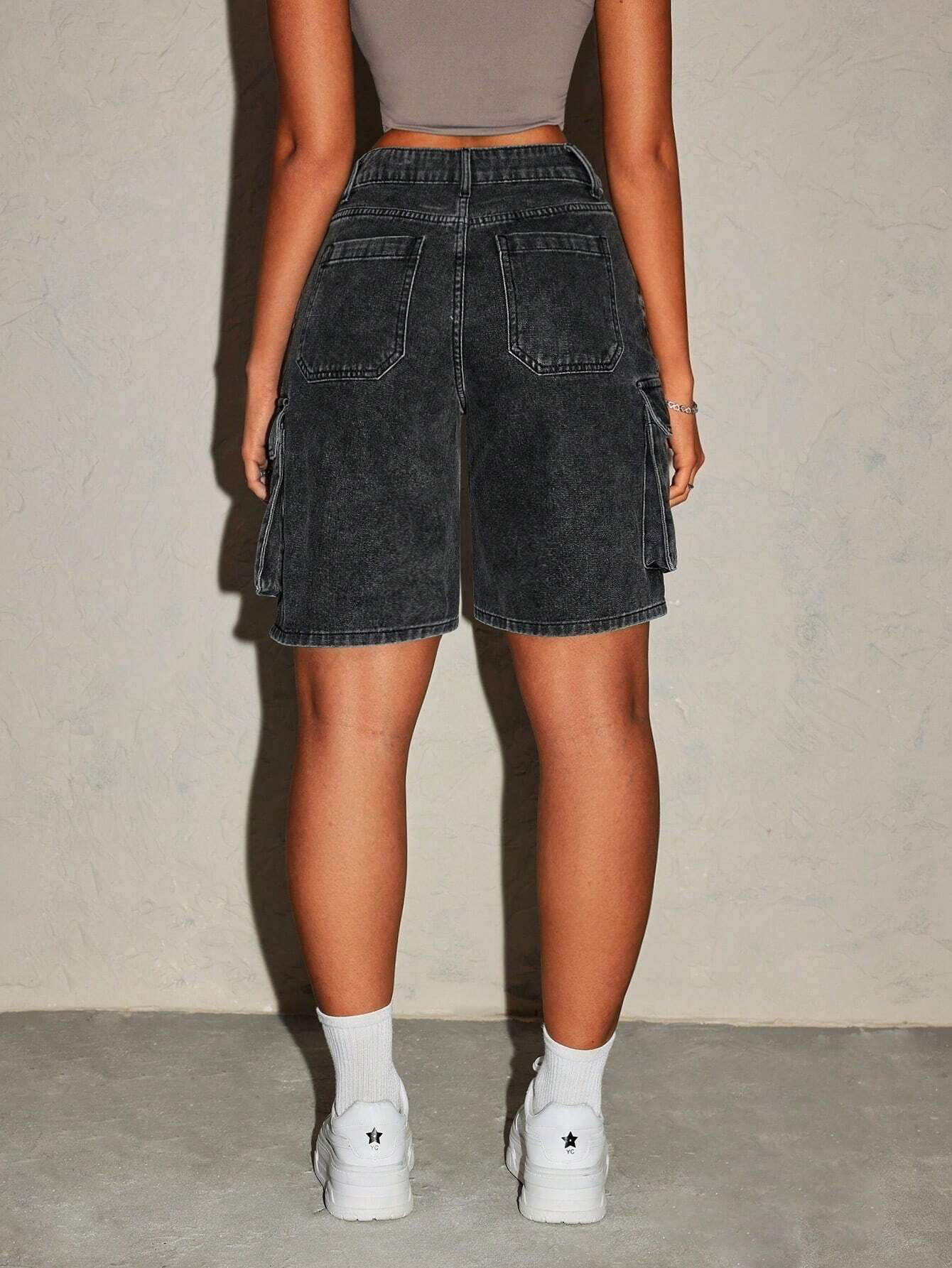 Women's Retro Denim Shorts Fiv - Summer Clothing Vintage avis et prix