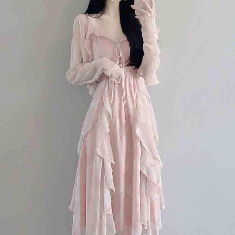Spring Autumn New Sweet Girls  - Summer Clothing Aesthetic avis et prix