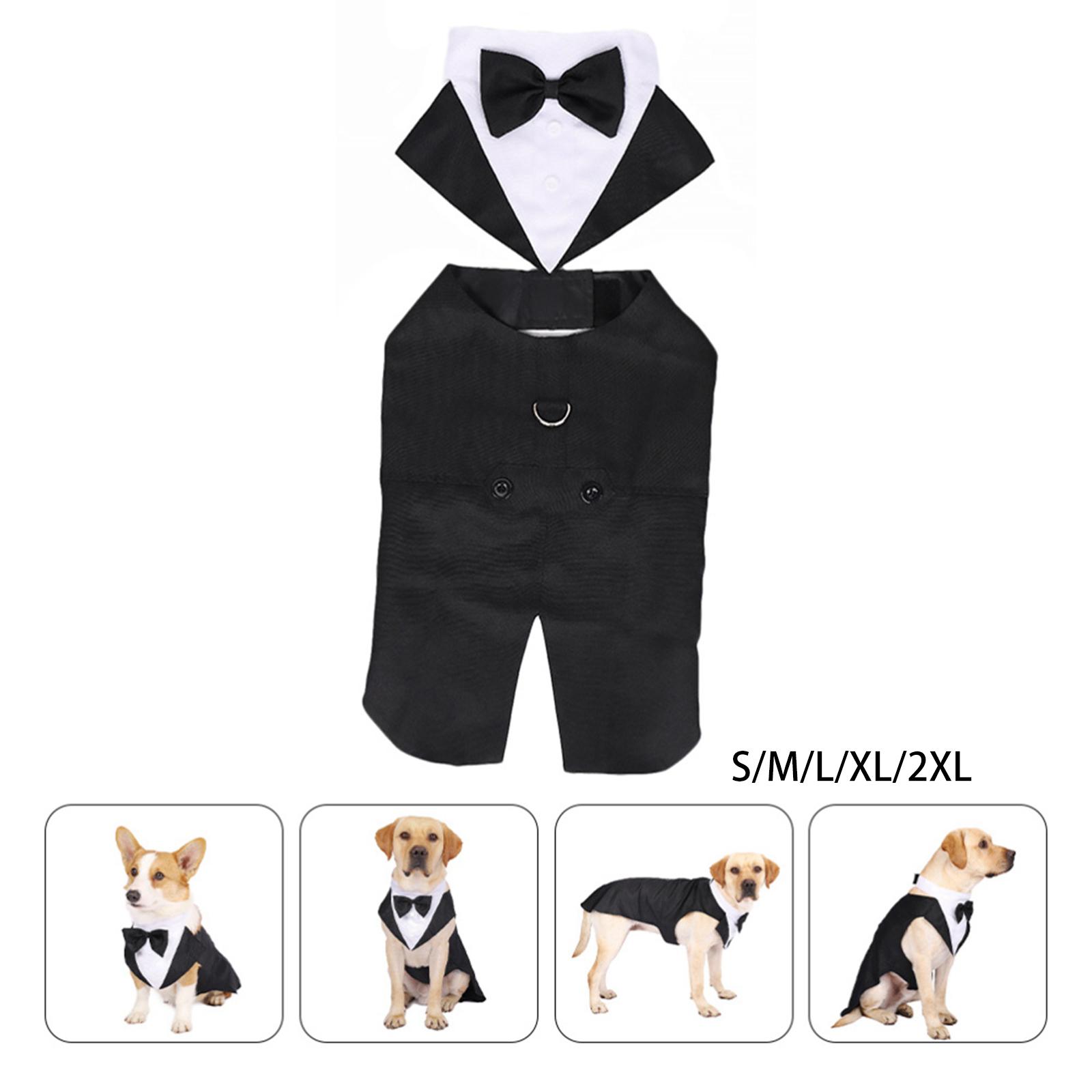 Pet Dog Tuxedo Costume with Co - Summer Dog Clothing avis et prix