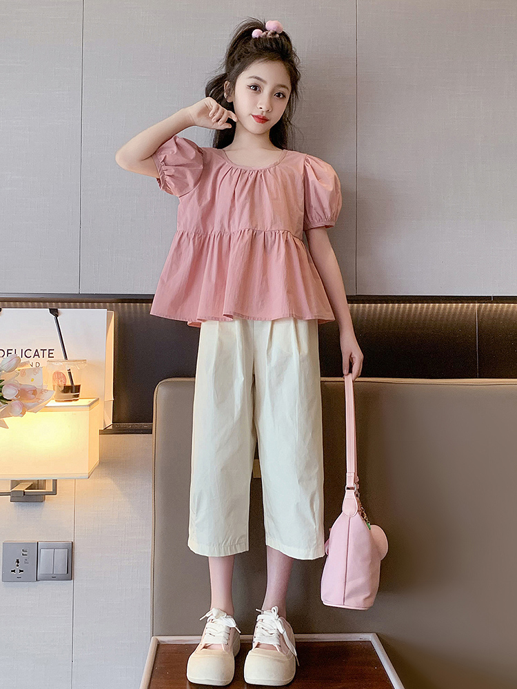 Girls Casual Summer Faionable  - Summer Clothing Set For Girls avis et prix