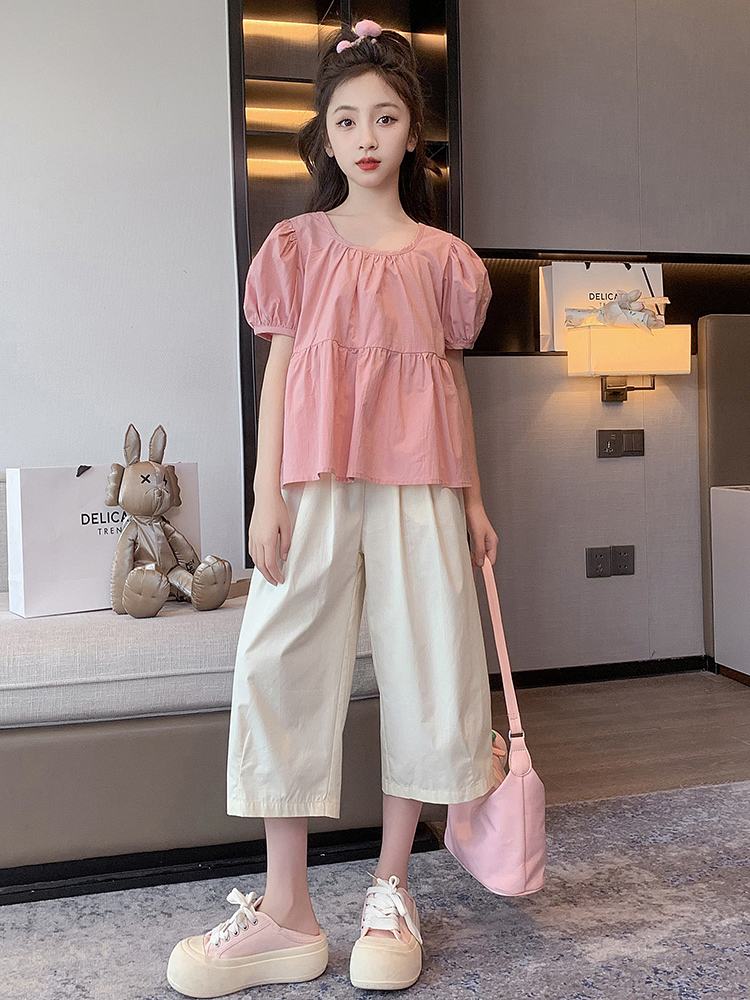 Girls Casual Summer Faionable  - Summer Clothing Set For Girls avis et prix