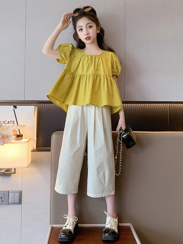 Girls Casual Summer Faionable  - Summer Clothing Set For Girls avis et prix