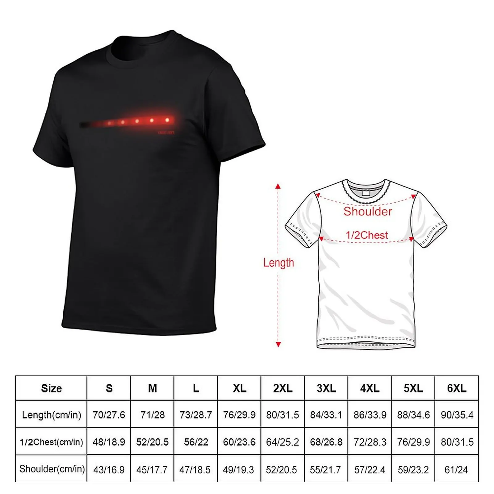 Knight rider T-Shirt tees cott - Summer Knights Clothing avis et prix