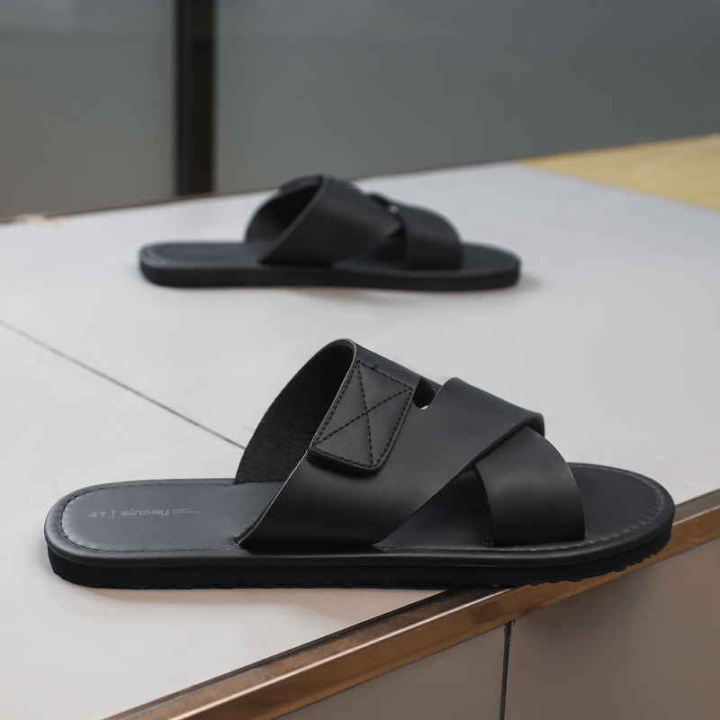Men's slippers 2026 new summer - Summer Clothing Korea avis et prix