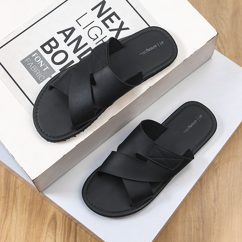 Men's slippers 2026 new summer - Summer Clothing Korea avis et prix
