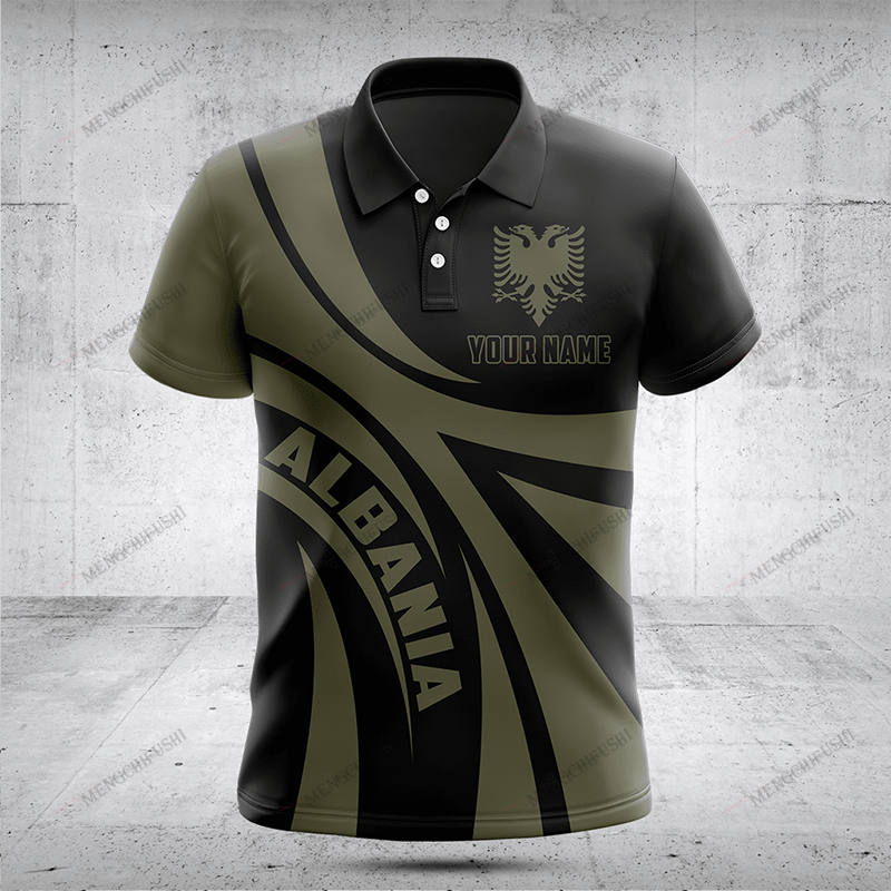 Custom Name Albania Flag Graph - Summer Clothing Vintage avis et prix
