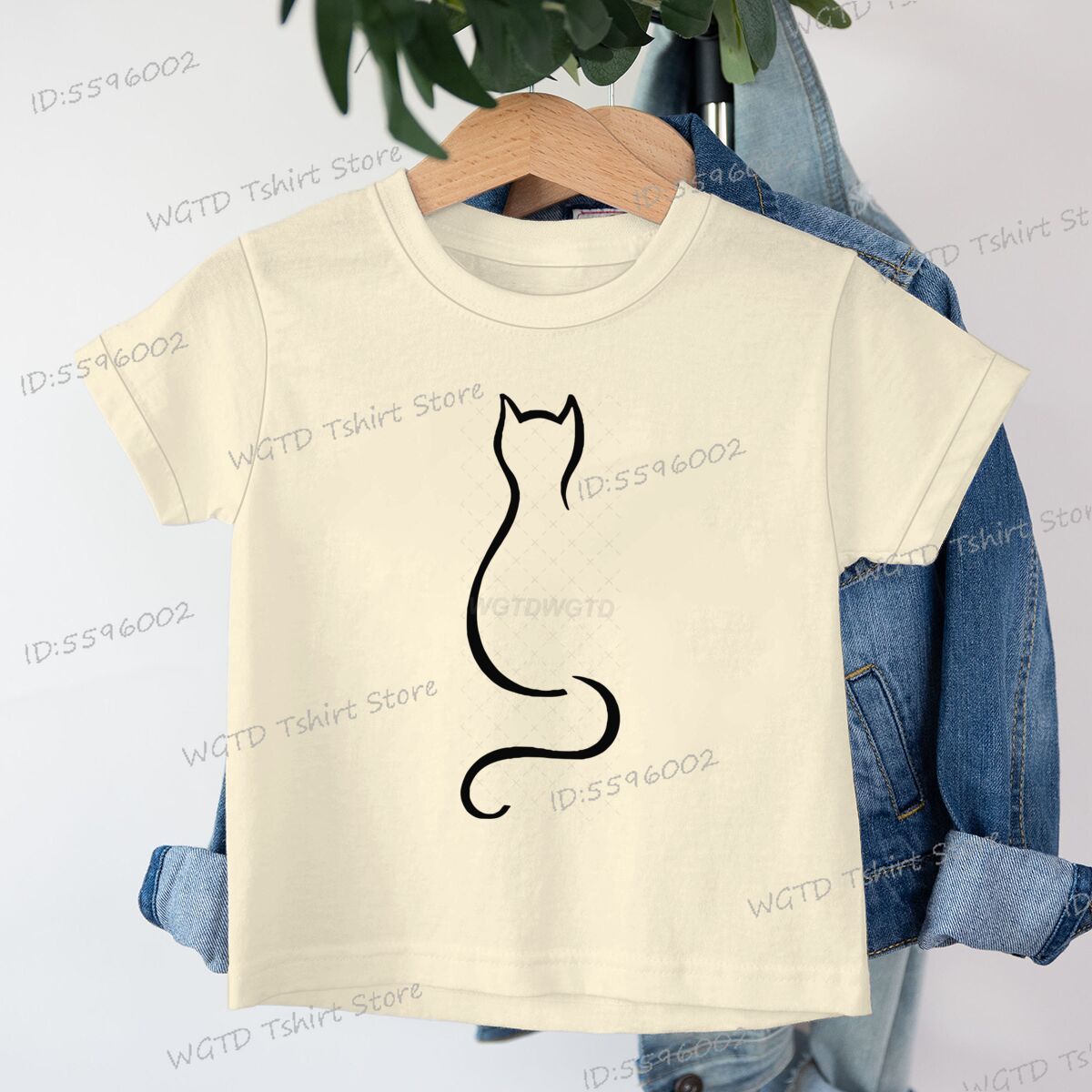 Luminous Cat Line Shirt Design - Summer Clothing For Baby Boy avis et prix