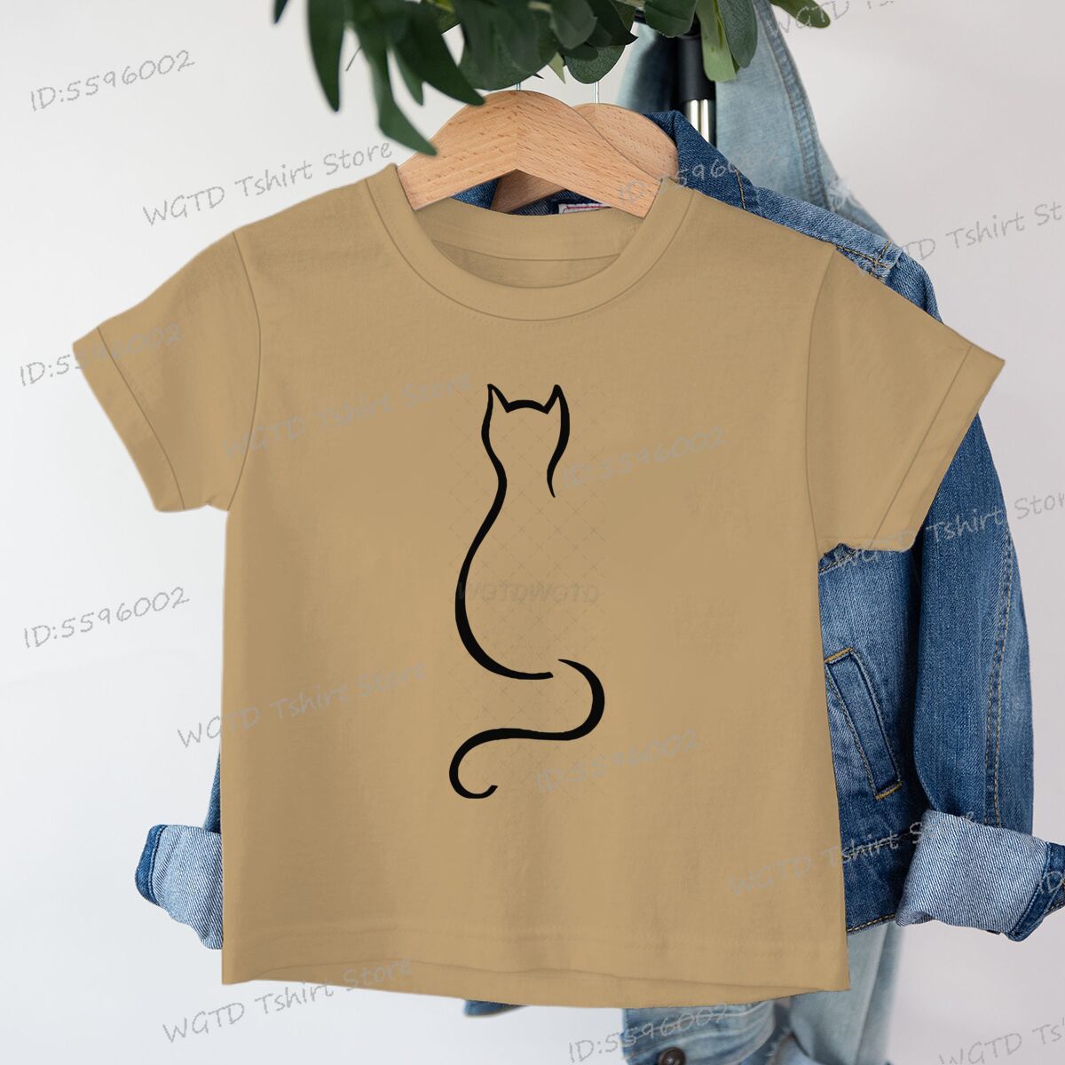 Luminous Cat Line Shirt Design - Summer Clothing For Baby Boy avis et prix