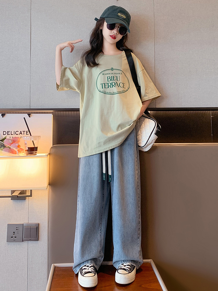 Girls Summer Faion ort Sve T-i - Summer Clothing Set For Girls avis et prix