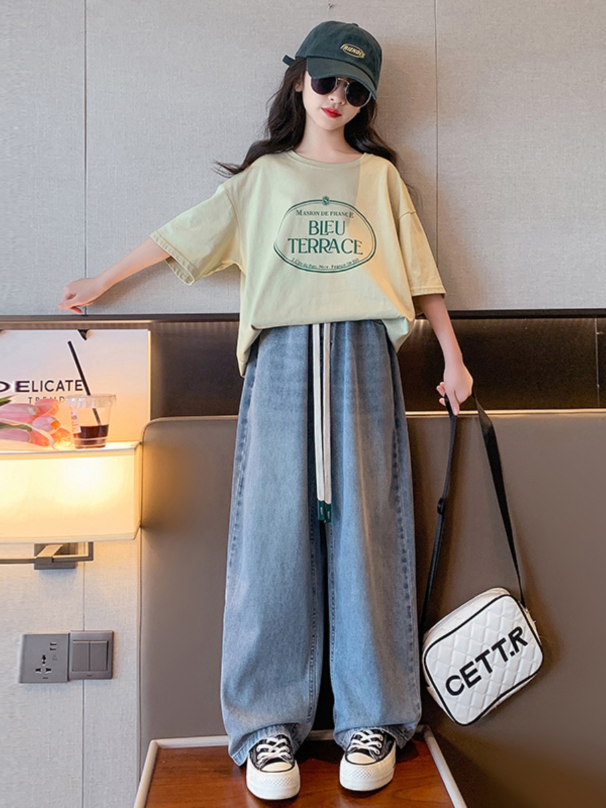Girls Summer Faion ort Sve T-i - Summer Clothing Set For Girls avis et prix