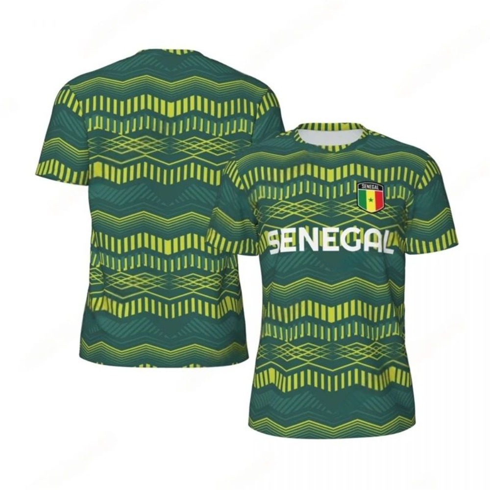 2026 New Summer Senegal Flag G - Summer Clothing For Young Men avis et prix