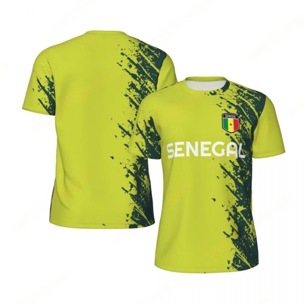 2026 New Summer Senegal Flag G - Summer Clothing For Young Men avis et prix