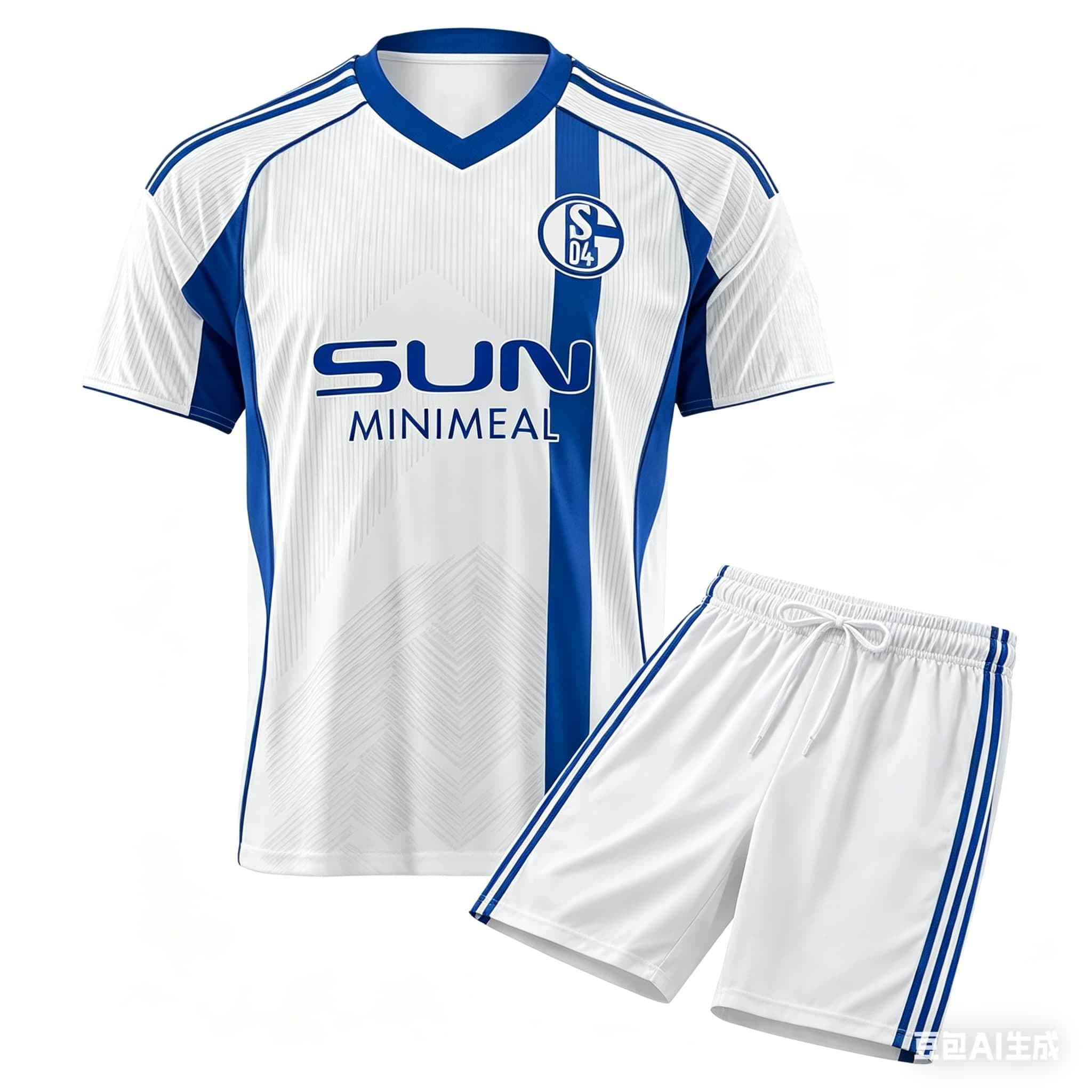 2026 New FC Schalke 04 Home So - Summer Clothing For Young Men avis et prix
