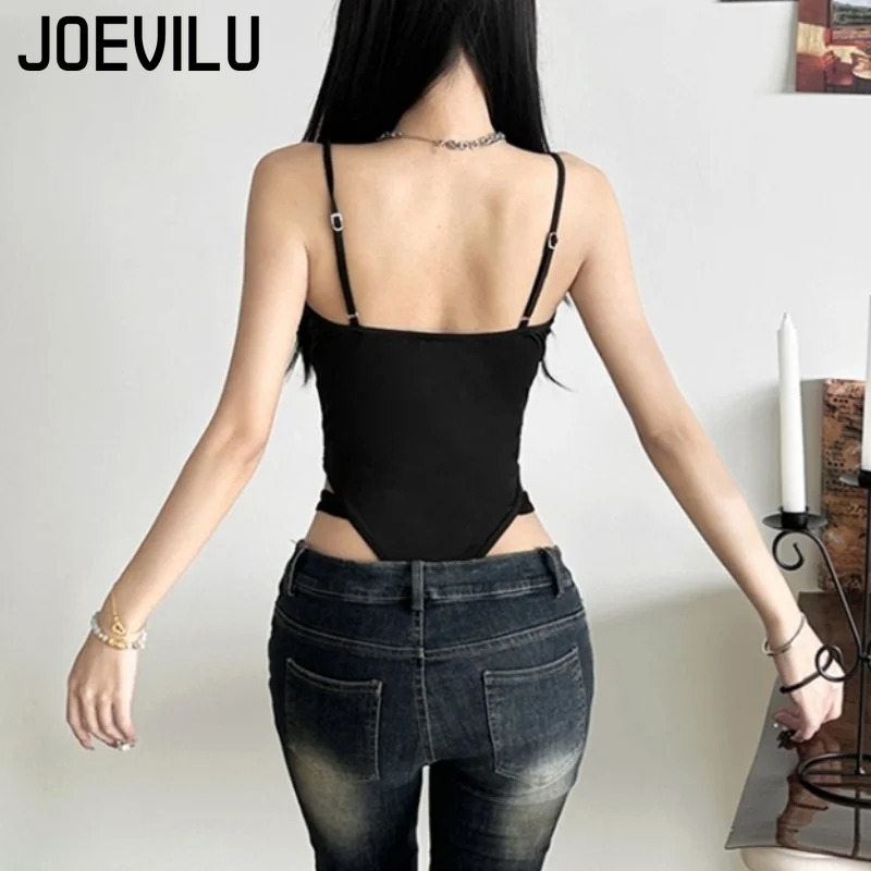 Y2K Black Bodysuit Women Hollo - Summer Clothing Aesthetic avis et prix