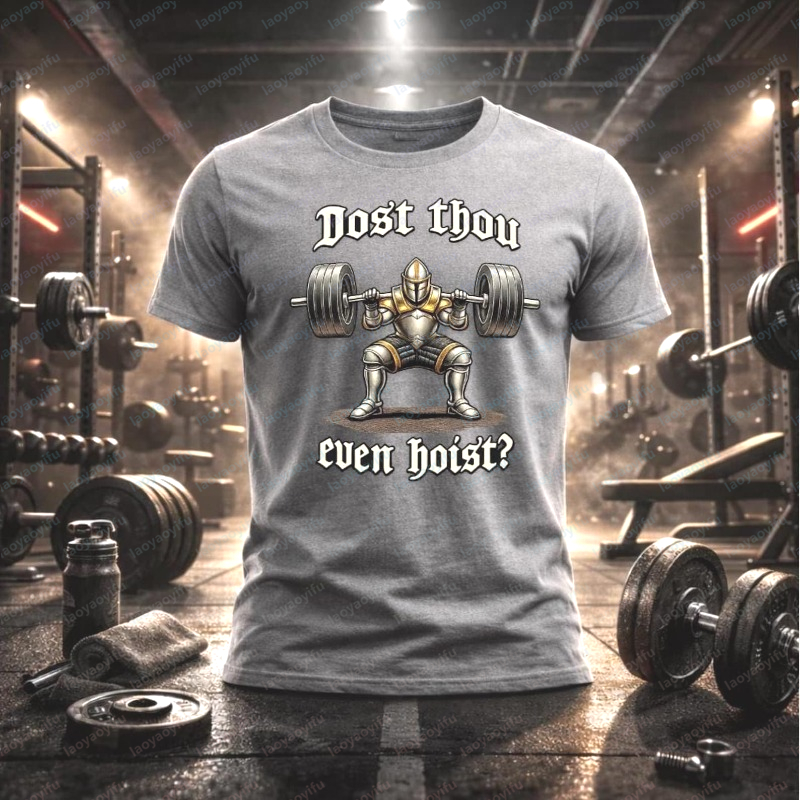 Dost Thou Even Hoist Cotton T- - Summer Knights Clothing avis et prix