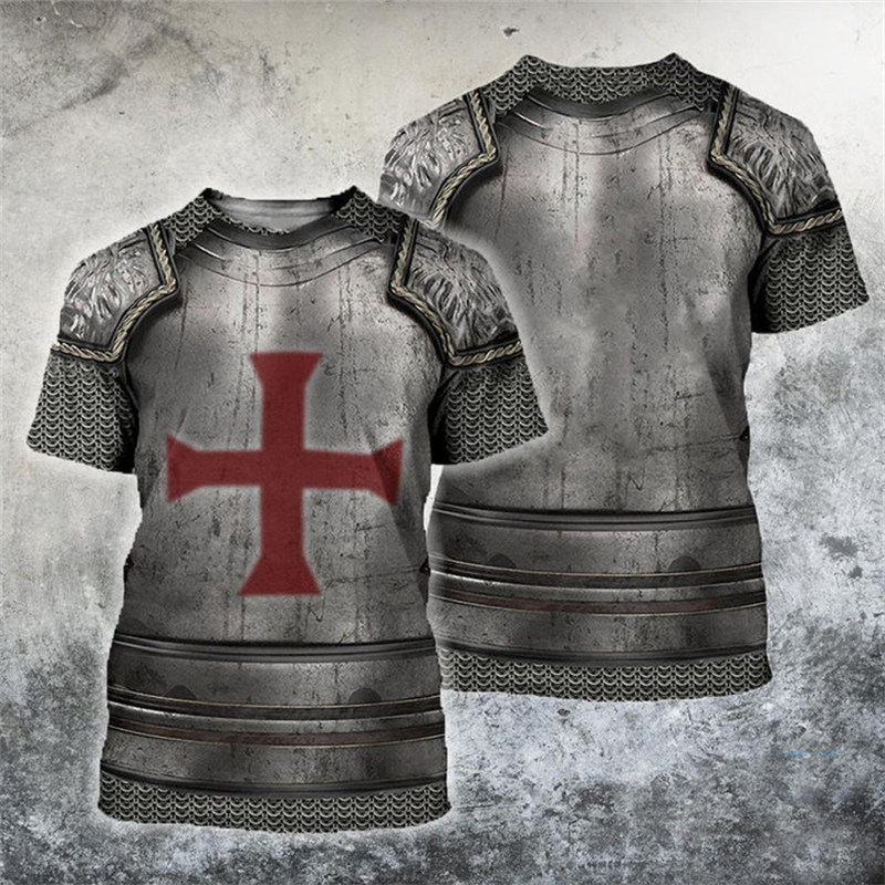 Templar Knight Graphic Vintage - Summer Knights Clothing avis et prix