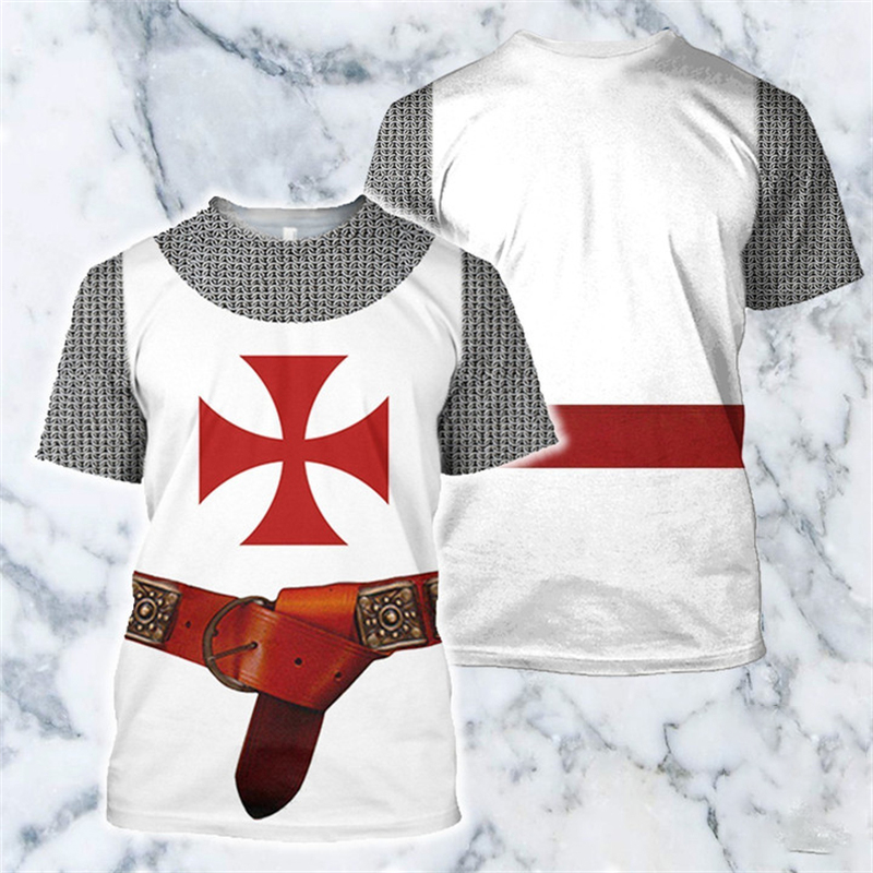 Templar Knight Graphic Vintage - Summer Knights Clothing avis et prix