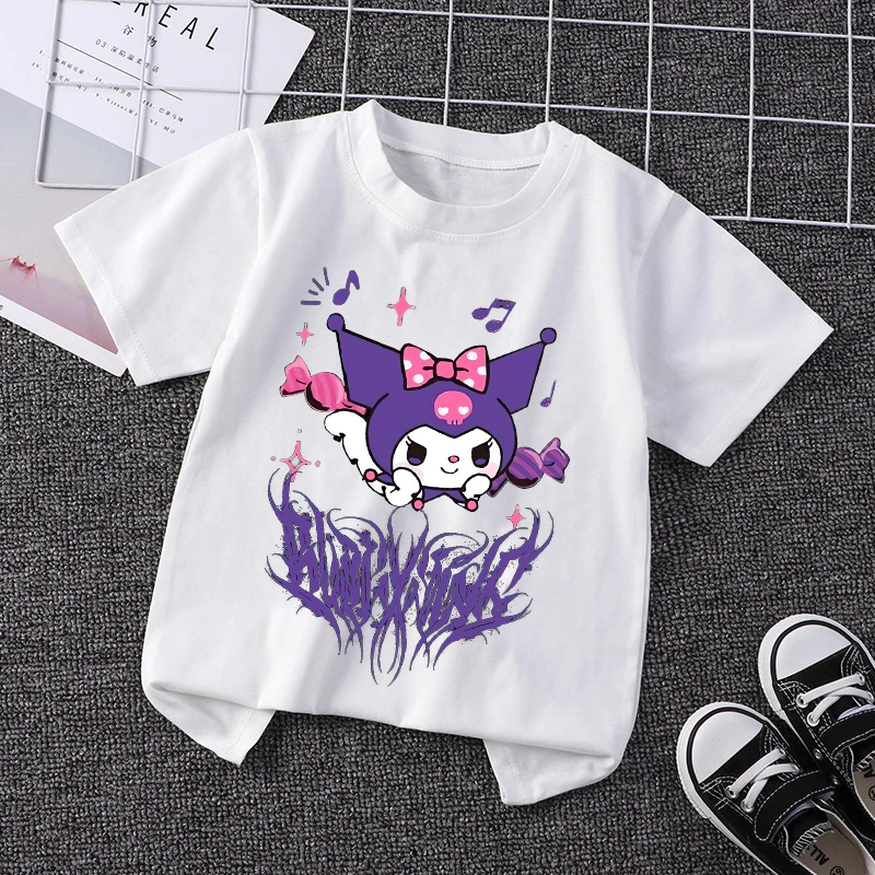 Kuromi Girls Clothing Cute Gir - Summer Clothing For Baby Boy avis et prix