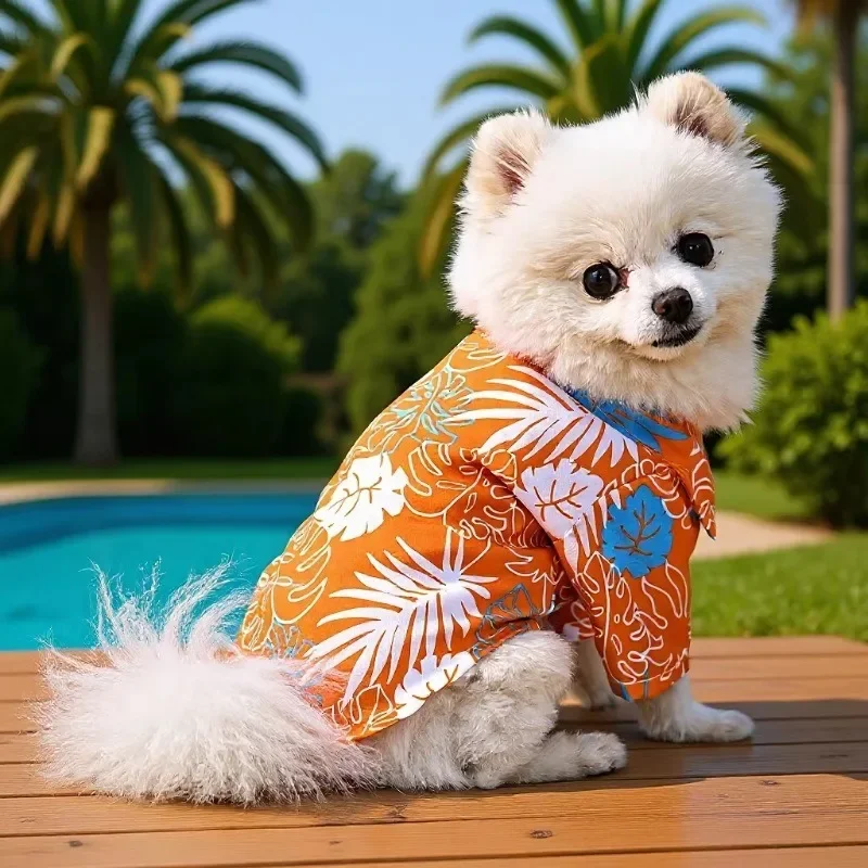 Handsome Small Dog Clothes Sum - Summer Dog Clothing avis et prix