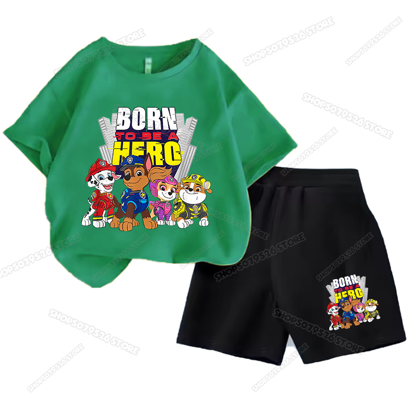 Cartoon Paw Patrols Kids Cloth - Summer Dog Clothing avis et prix