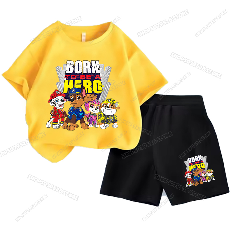 Cartoon Paw Patrols Kids Cloth - Summer Dog Clothing avis et prix