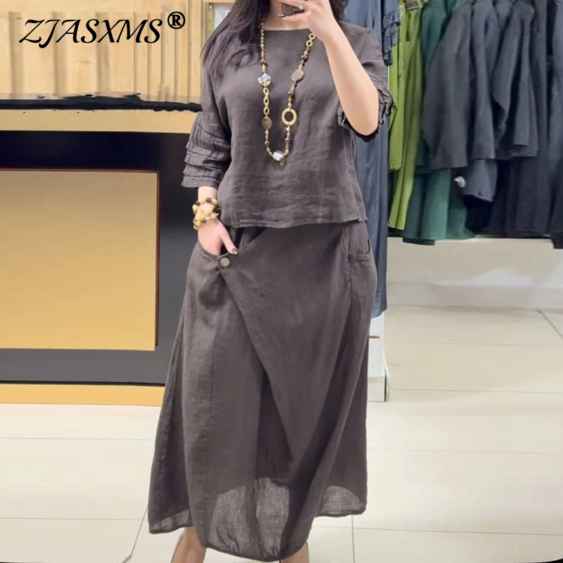 Casual O Neck Top Pullover & A - Summer Clothing Linen avis et prix