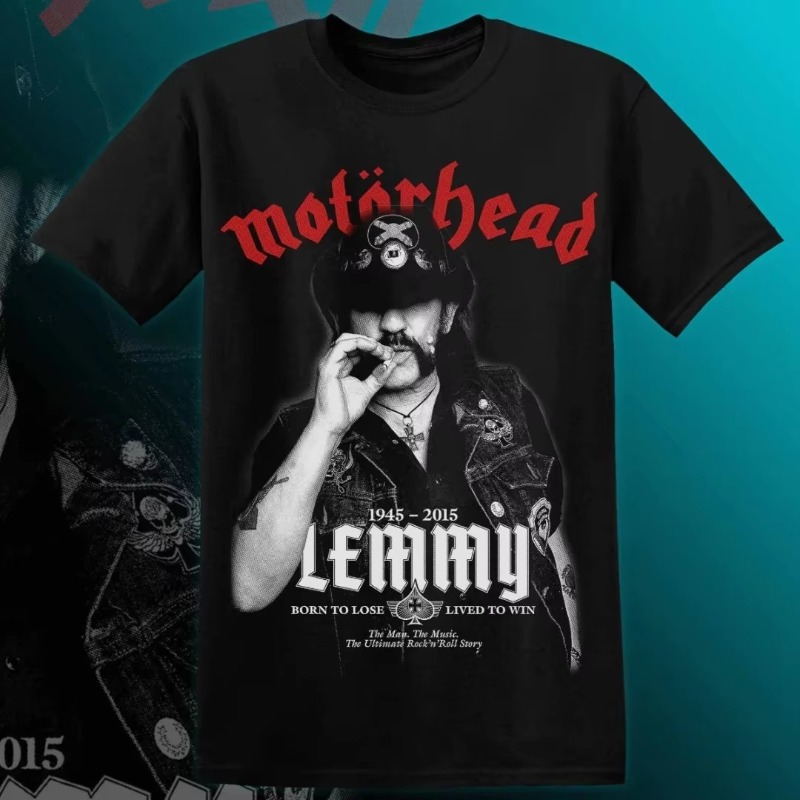MOTÖRHEAD LEMMY T-Shirt Men Wo - Summer Clothing Brands For Women avis et prix