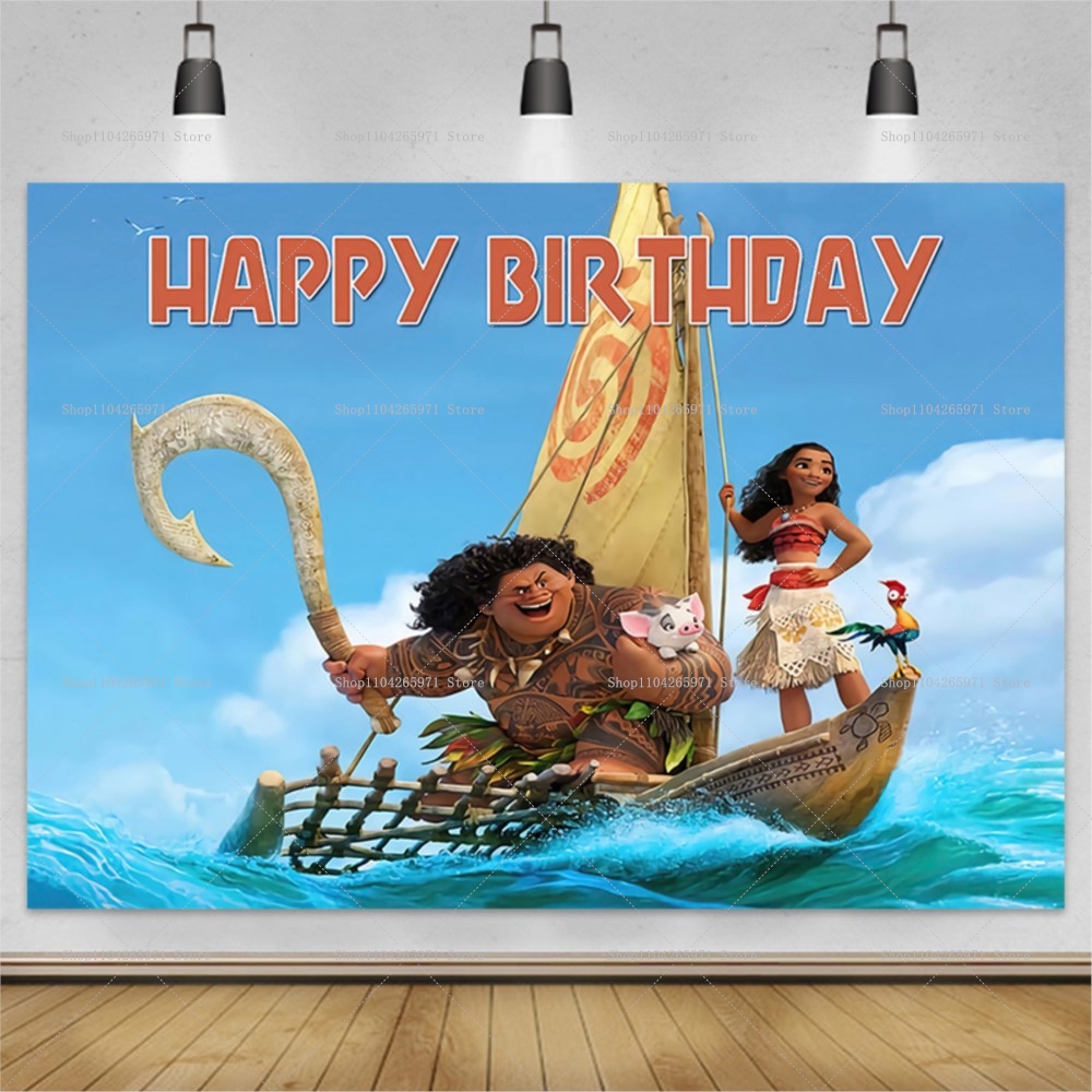 Baby Moana Theme Summer Birthd - Summer Clothing For Baby Boy avis et prix