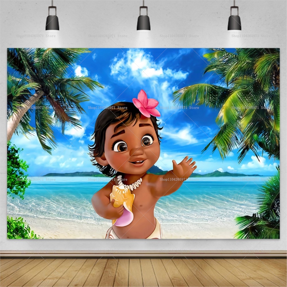 Baby Moana Theme Summer Birthd - Summer Clothing For Baby Boy avis et prix