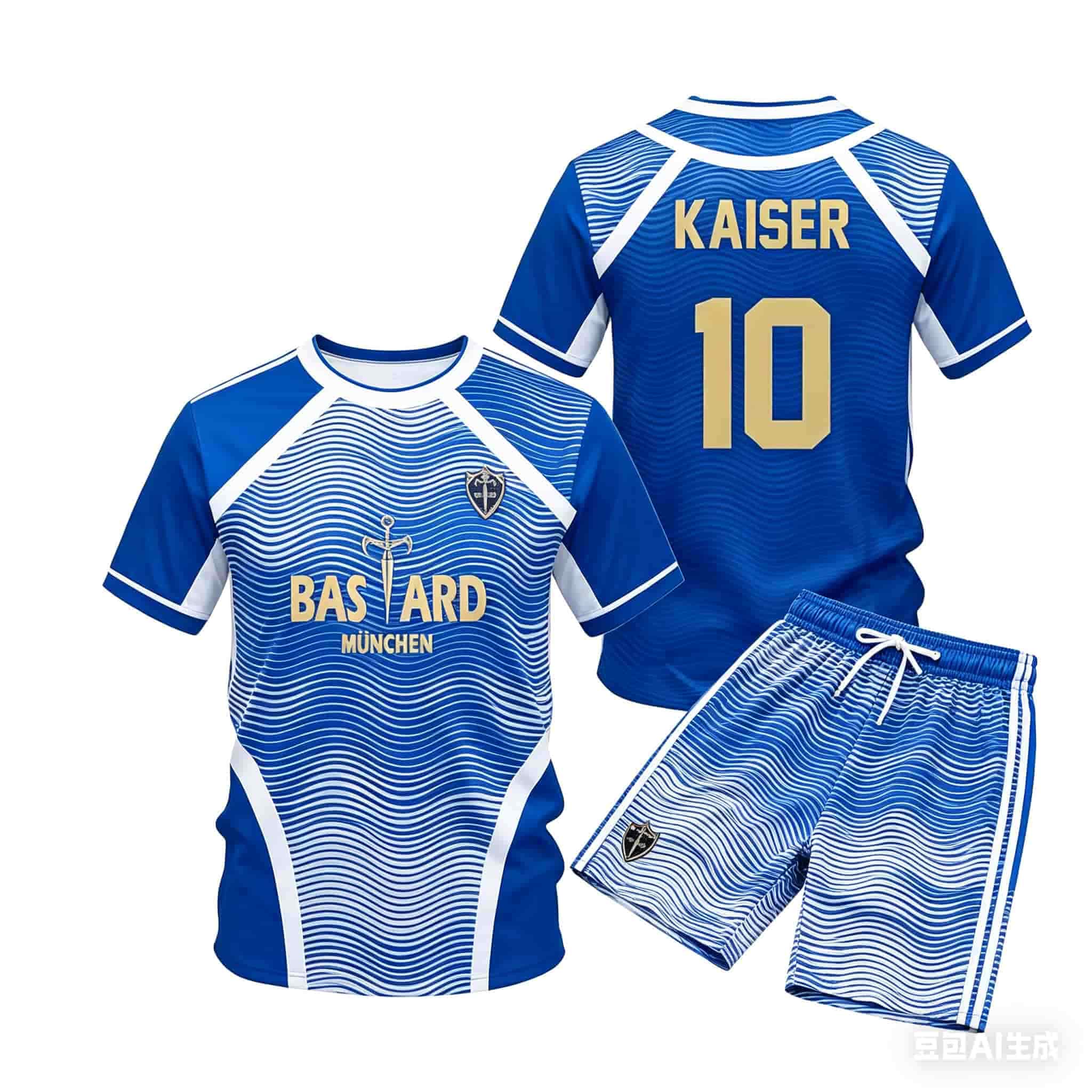 Anime Kaiser Jersey Set Japane - Summer Clothing For Young Men avis et prix