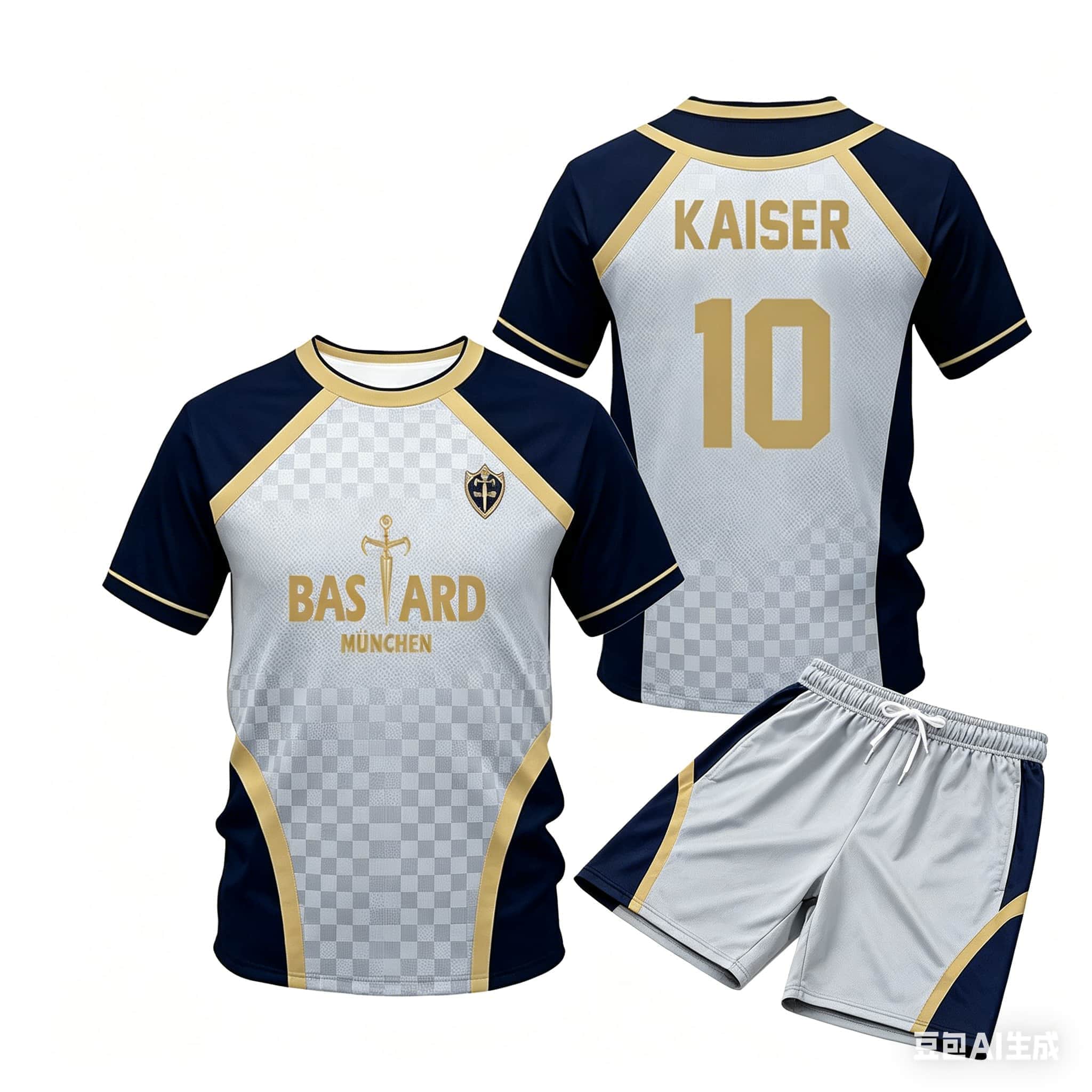 Anime Kaiser Jersey Set Japane - Summer Clothing For Young Men avis et prix