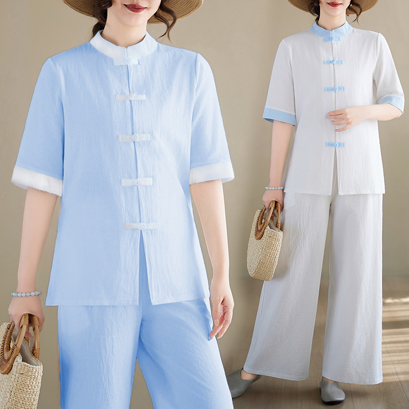 Chinese Style Cotton Linen Tai - Summer Clothing Linen avis et prix