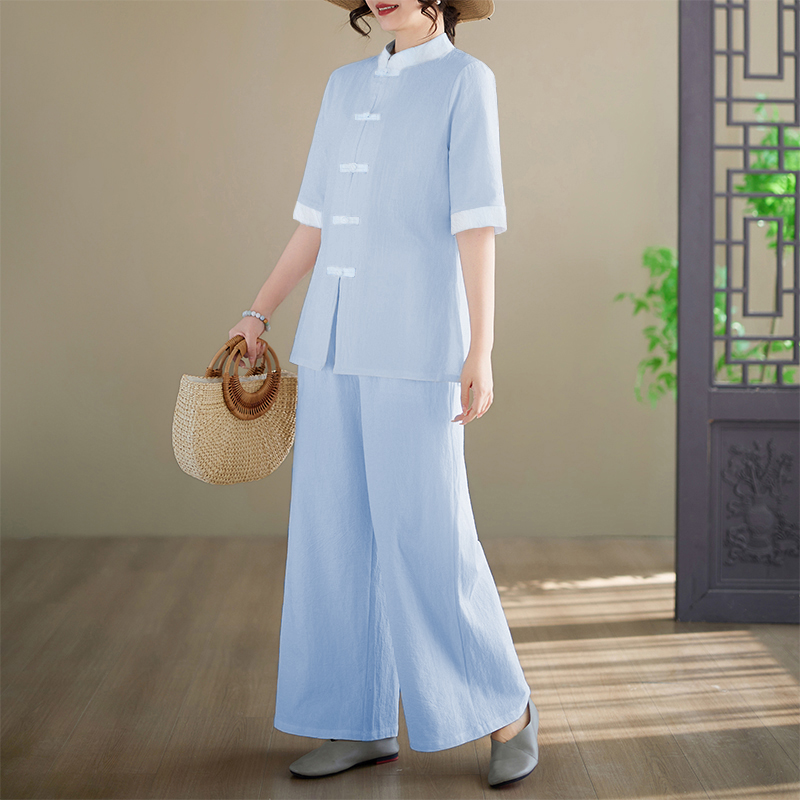 Chinese Style Cotton Linen Tai - Summer Clothing Linen avis et prix
