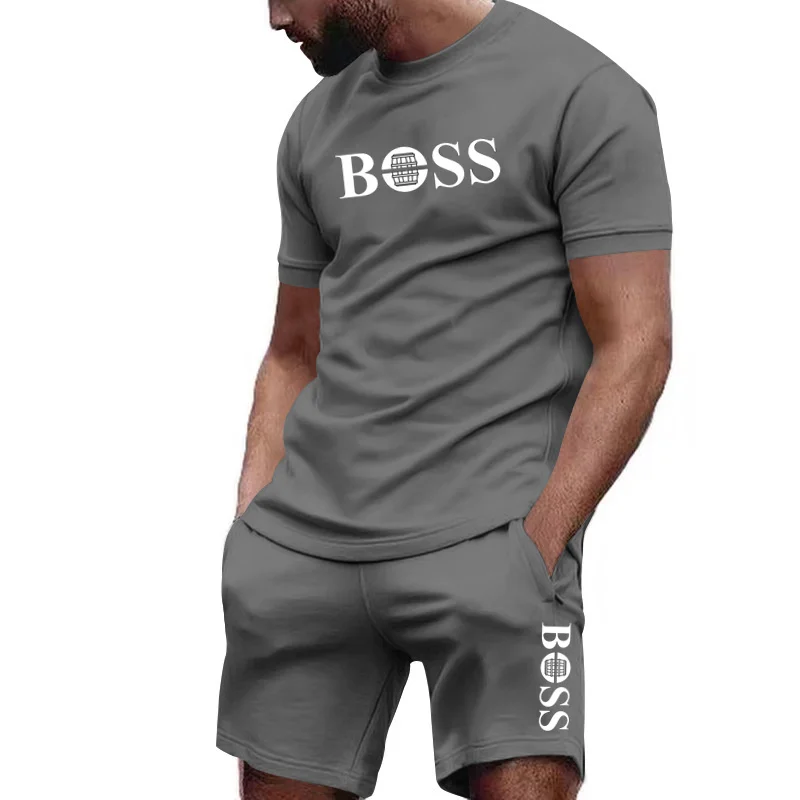 new Men's two-piece sportswear - Summer Clothing For Young Men avis et prix