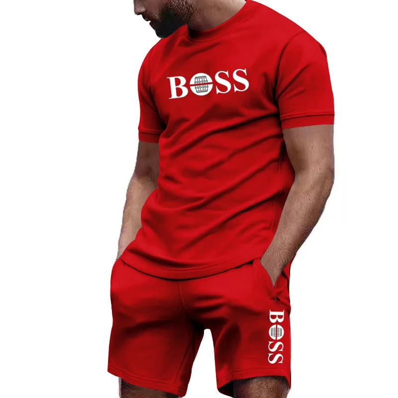 new Men's two-piece sportswear - Summer Clothing For Young Men avis et prix