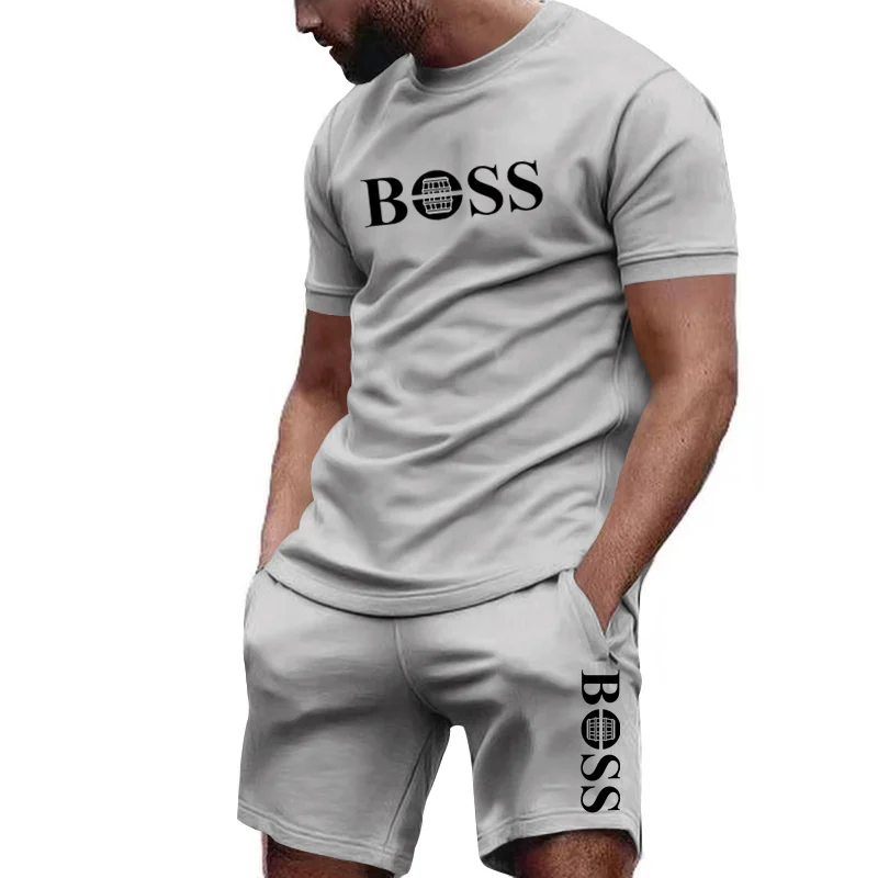 new Men's two-piece sportswear - Summer Clothing For Young Men avis et prix