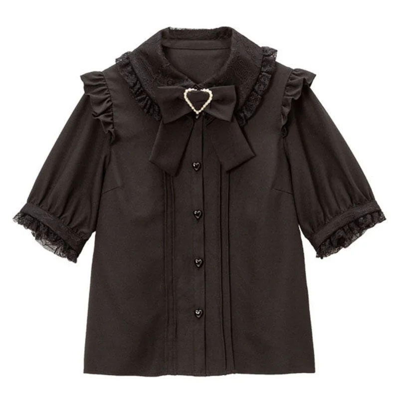 Kawaii Women Shirts Lolita Y2K - Summer Clothing Aesthetic avis et prix