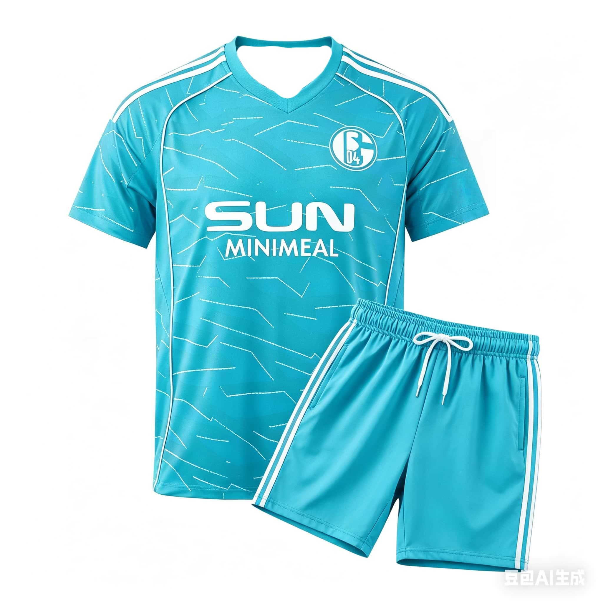 2026 New FC Schalke 04 Home So - Summer Clothing For Young Men avis et prix