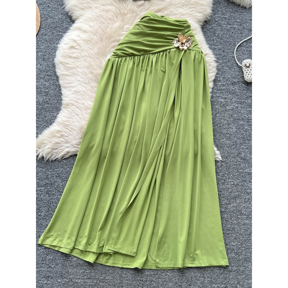 Chic vintage sleeveless split  - Summer Clothing Vintage avis et prix