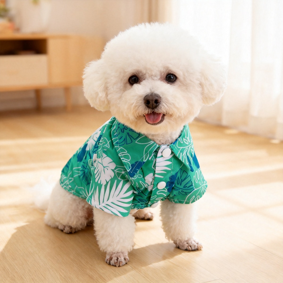 Cat Flower Shirt, Lightweight  - Summer Dog Clothing avis et prix