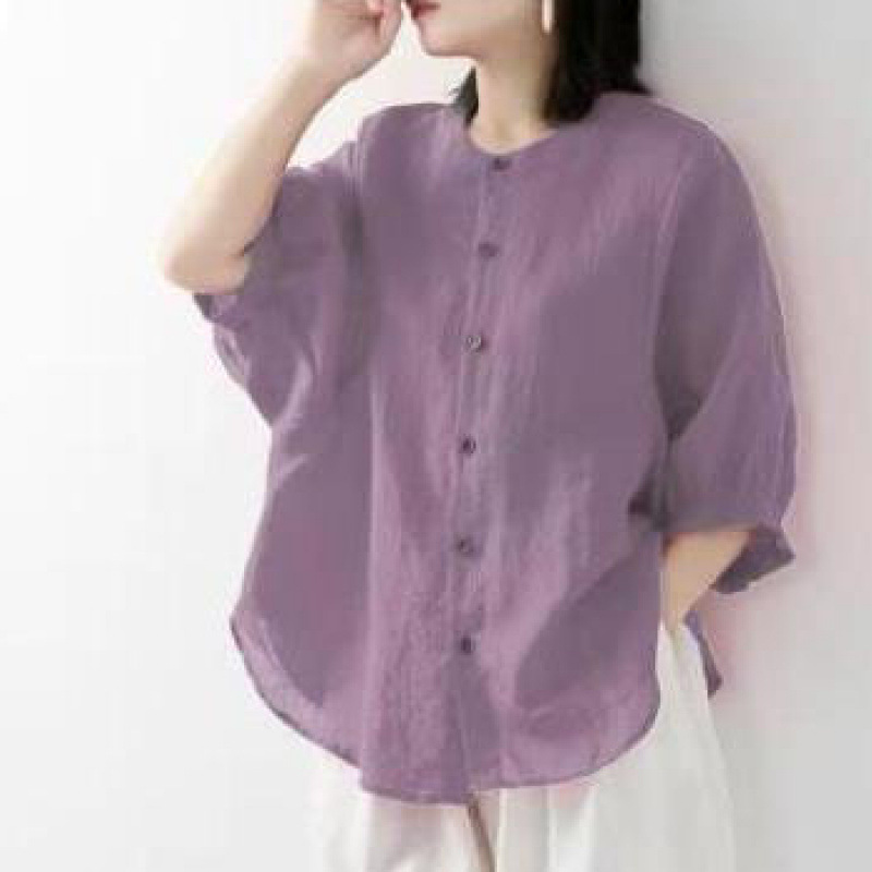 Cotton and linen shirt women's - Summer Clothing Linen avis et prix